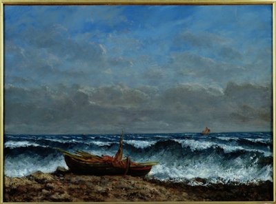 The Stormy Sea or, The Wave by Gustave Courbet